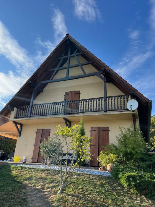 Peinture de façade, Offwiller : avant travaux