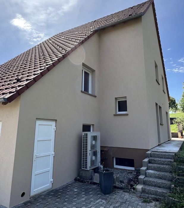 Ravalement et crépi, Zinswiller : après travaux